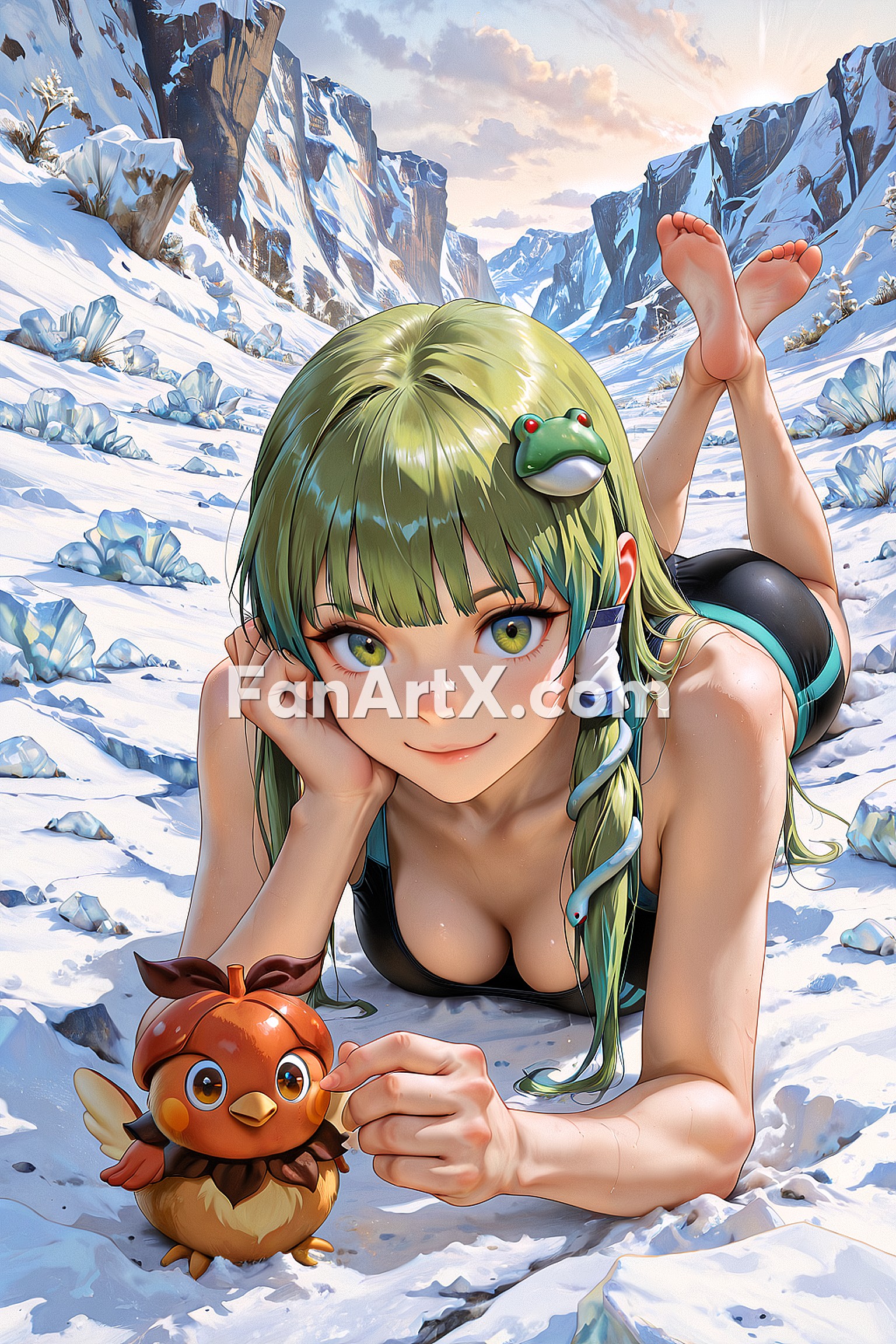Kochiya Sanae Touhou project Fanart 5197315